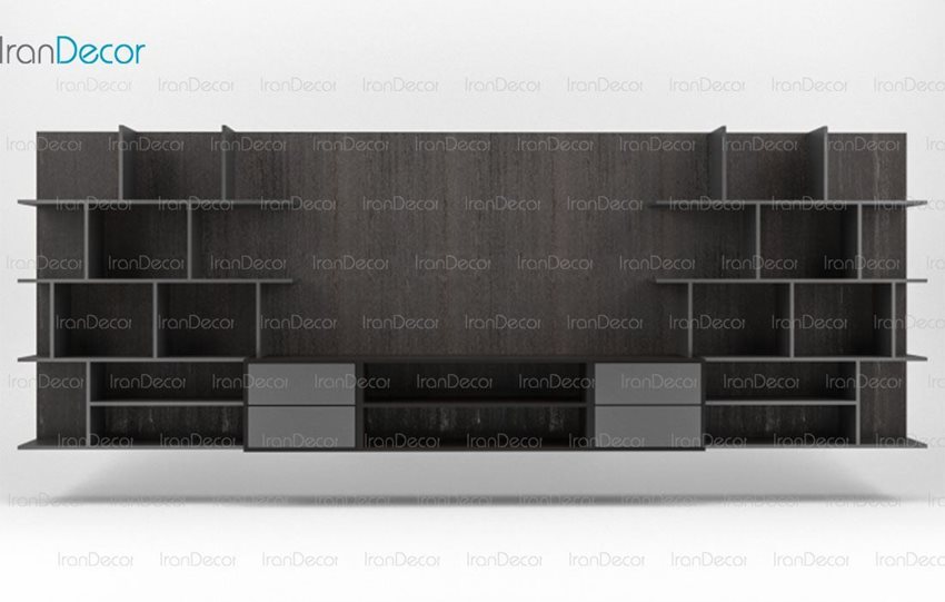 میز تلویزیون و کتابخانه مدل WS_05 از مبلمان سگال	