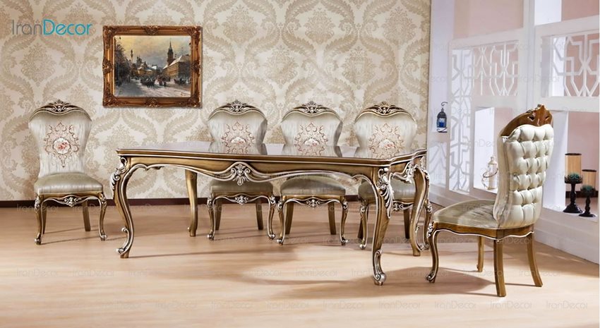 سرویس ناهار خوری استیل مدل ترینت از ژیگس