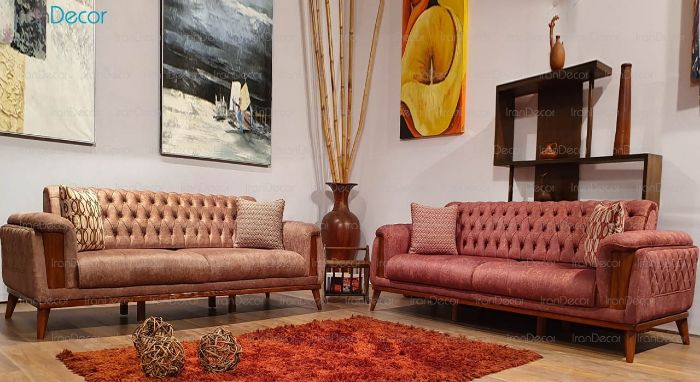 سرویس مبل راحتی مدل پاریس نیک آذین
