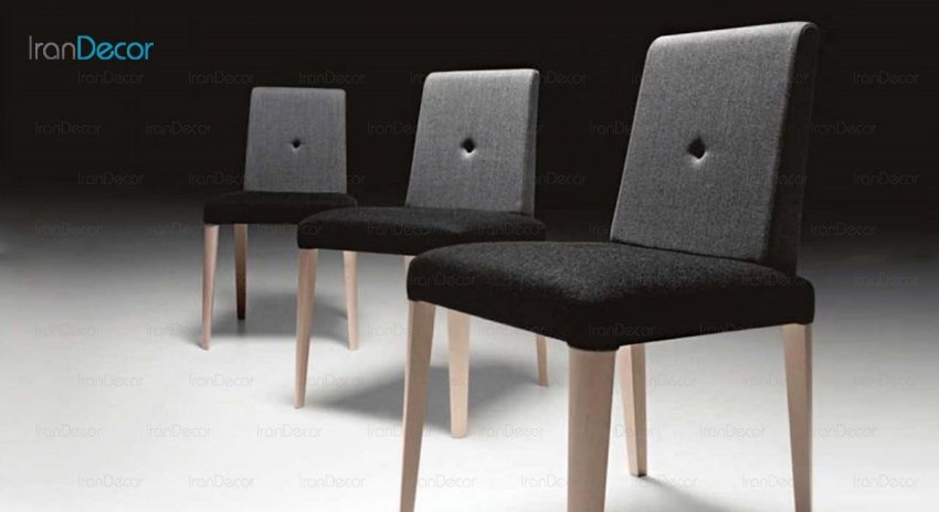 صندلی پونتو پایه چوبی مدل F210 از صنایع نظری