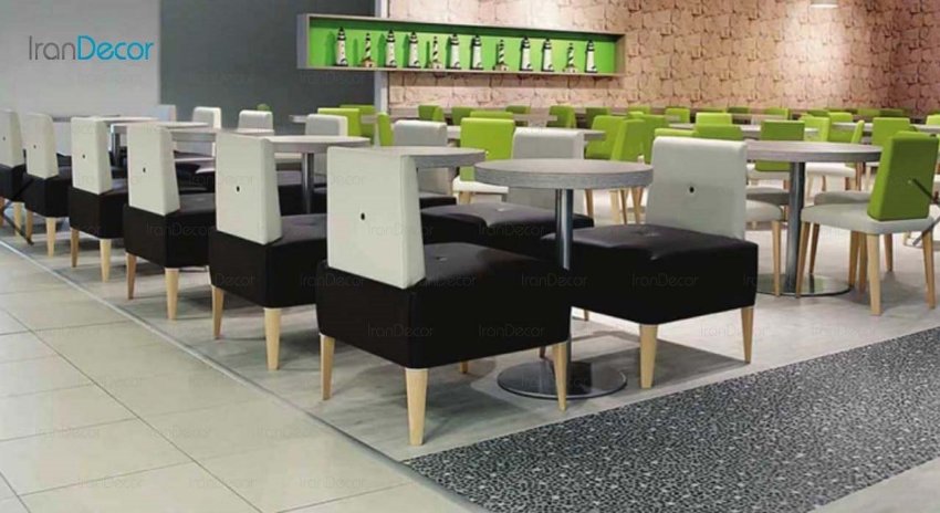 مبل یک نفره پونتو پایه چوبی مدل F220 از صنایع نظری