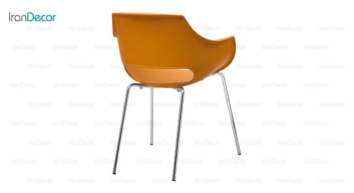 عکس صندلی پلی کربنات نظری مدل اوپال پایه فلزی کد N440M
