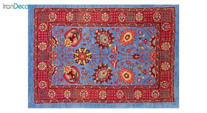 فرش دستباف طرح افشان صفویه کد 4242 از رحیمی