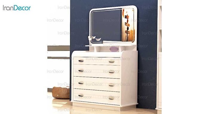 میز آرایش و دراور نوجوان مدل هانا از ساج آسا