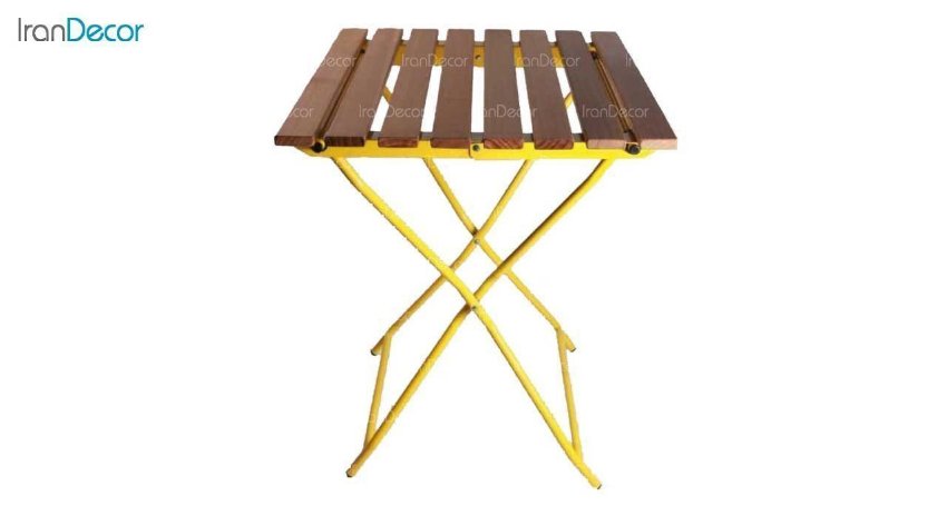 میز تاشو با رویه ترمو وود کد 661 از نهال سان