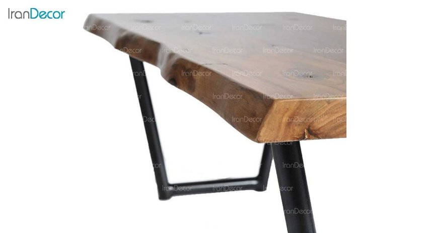 میز جلو مبلی چوبی مدل روستیک کد D001