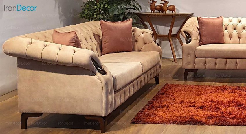 مبل چستر سه نفره مدل شیکاگو F3 از نیک آذین