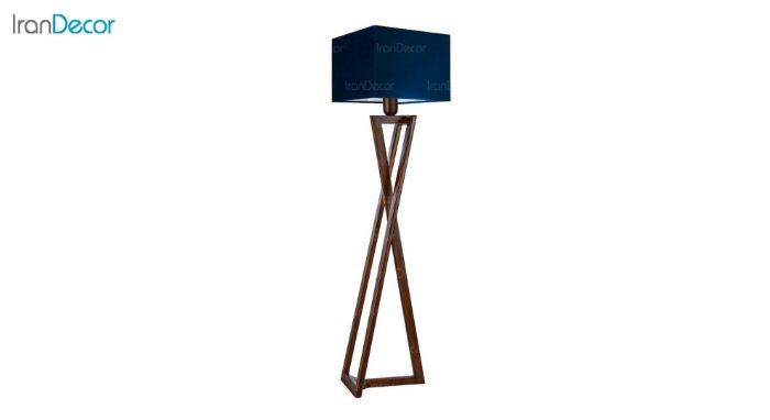 آباژور ایستاده چوبی مدل آرام ML7025/24 سرمه ای