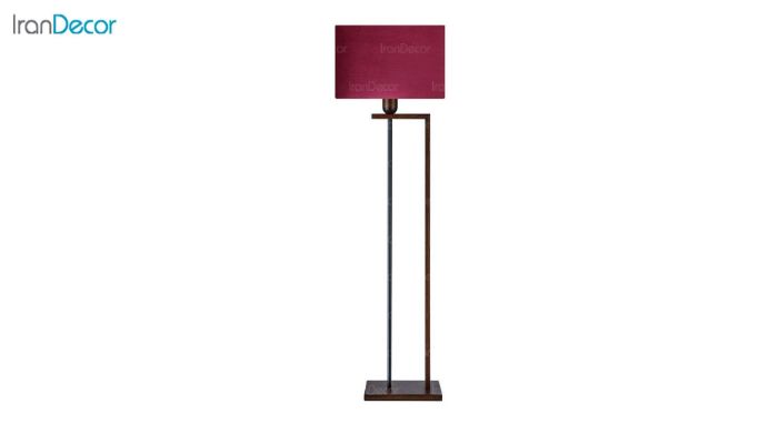 آباژور ایستاده چوبی مدل آرام ML7026/03 زرشکی