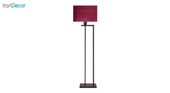 آباژور ایستاده چوبی مدل آرام ML7026/03 زرشکی