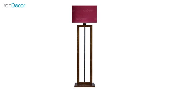 آباژور ایستاده چوبی مدل آرام ML7029/03 زرشکی