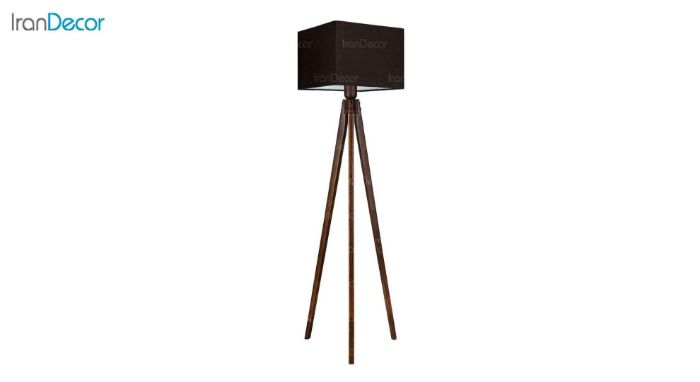 آباژور ایستاده چوبی مدل آرام ML7024/23 قهوه ای