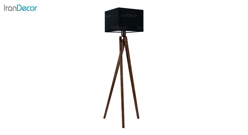 آباژور ایستاده چوبی مدل آرام ML7028/22 مشکی