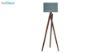 آباژور ایستاده چوبی مدل آرام ML7028/22 طوسی