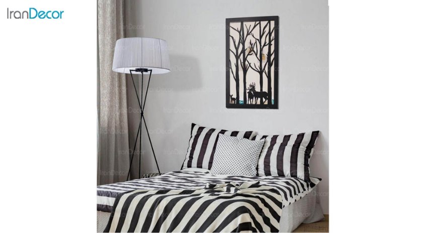 تابلو آینه طرح گوزن رومادون کد 1204