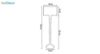 آباژور ایستاده چوبی مدل آرام 11/ML7011 جزئیات