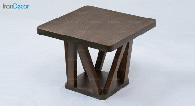 میز عسلی چوبی آرون مدل ژوبا
