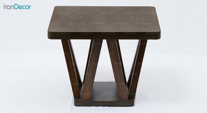 میز عسلی چوبی آرون مدل ژوبا