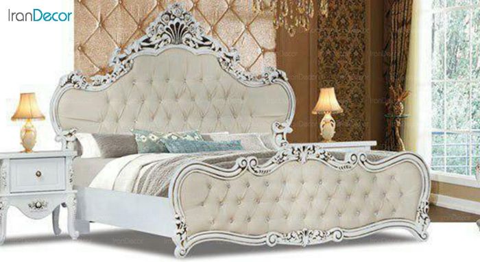 تخت خواب دو نفره مادرین مدل رزا
