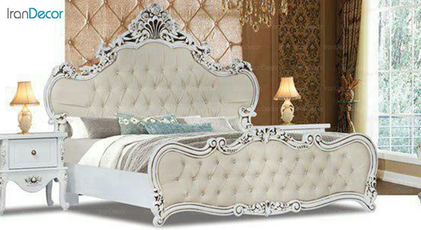 تخت خواب دو نفره مادرین مدل رزا