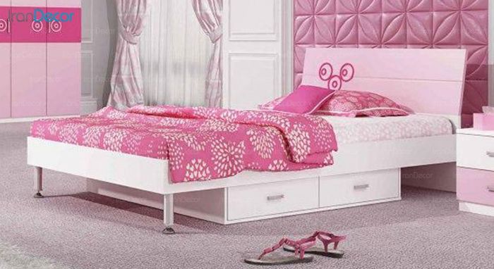 تخت خواب نوجوان چری مدل C325