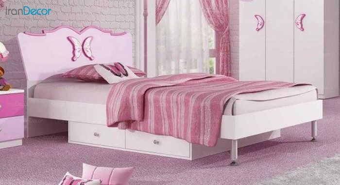 تخت خواب نوجوان چری مدل C330