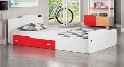 تخت خواب نوجوان چری مدل C341