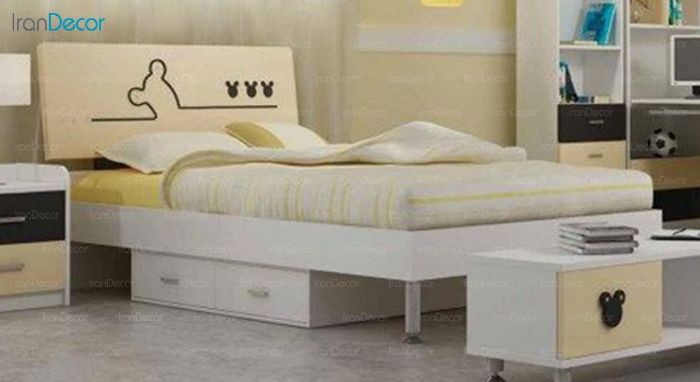تخت خواب نوجوان فراز مدل F313