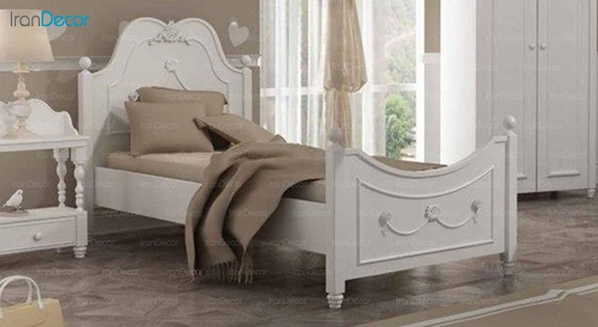 تخت خواب نوجوان فراز مدل F345
