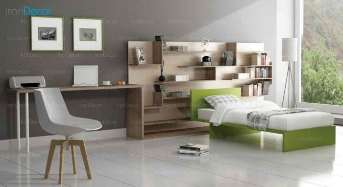 تخت خواب نوجوان فراز مدل F356