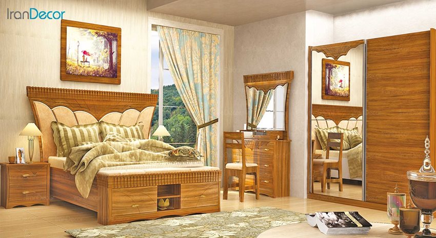 سرویس خواب بزرگسال مدل تیتوس از ساج آسا	