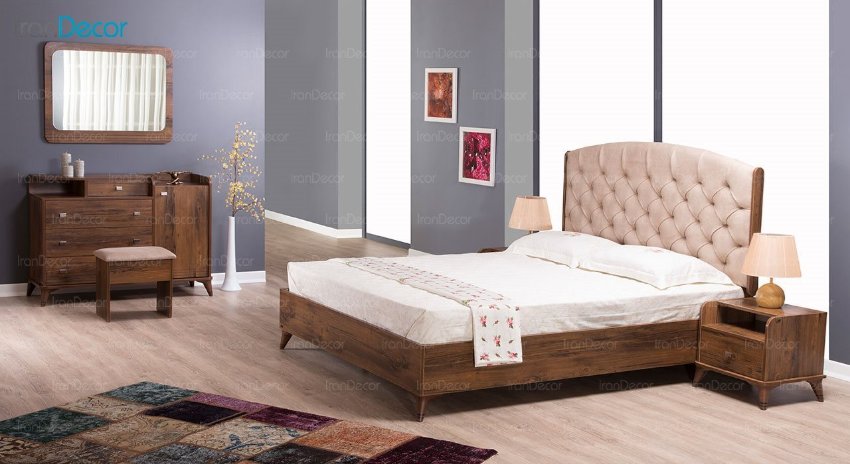 تخت خواب بهار نارنج مدل ماتیسا