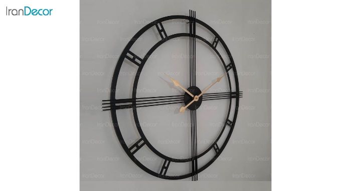ساعت دیواری فلزی رویال مدل MZ123