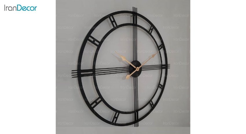 ساعت دیواری فلزی رویال مدل MZ123
