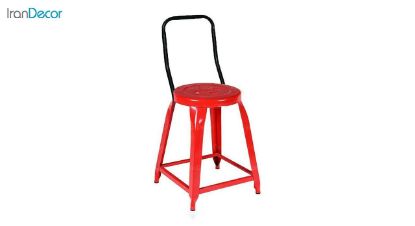 چهار پایه فلزی نهال سان مدل تک حائل کد 125 ارتفاع 50 سانتی متر