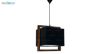چراغ آویز چوبی آرام مدل A7034/03