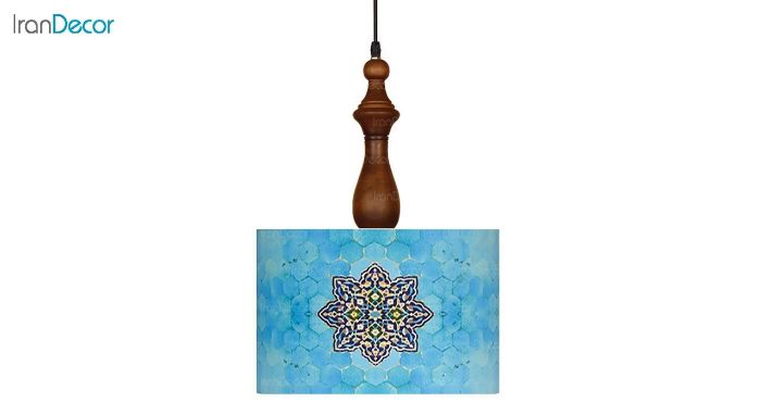 چراغ آویز چوبی آرام مدل A702016