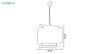 چراغ آویز چوبی آرام مدل A7034/01