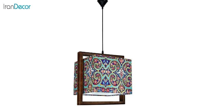 چراغ آویز چوبی آرام مدل A703414