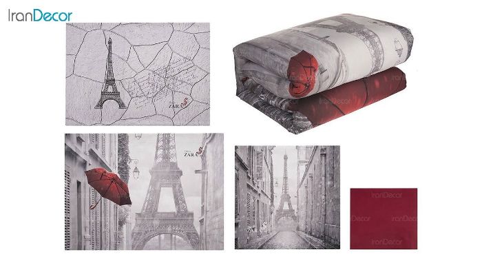 ست روتختی تنسل نرم آسا مدل پاریس Paris