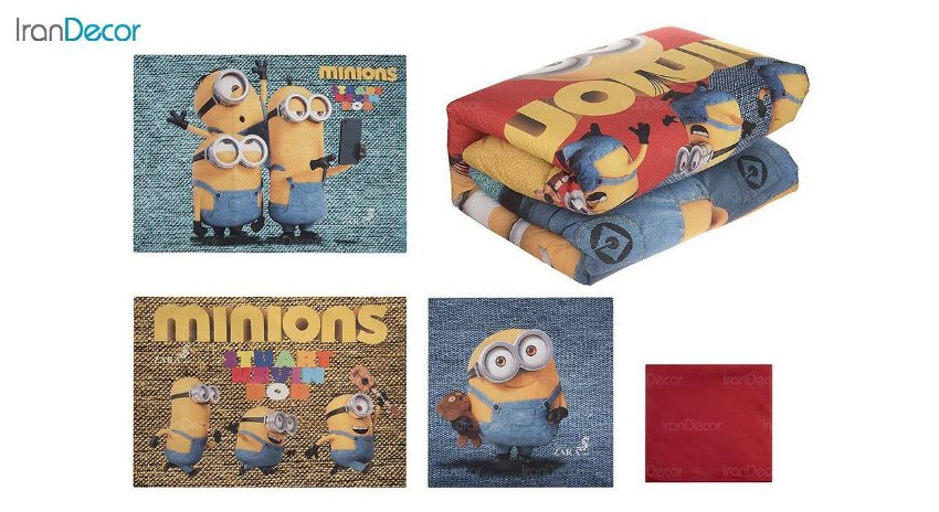 ست روتختی کودک نرم آسا مدل مینیون ها Minions