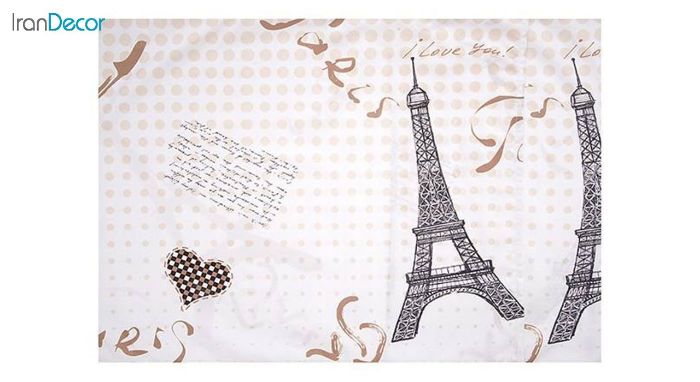 ست روتختی تنسل نرم آسا مدل برج ایفل Eiffel Tower