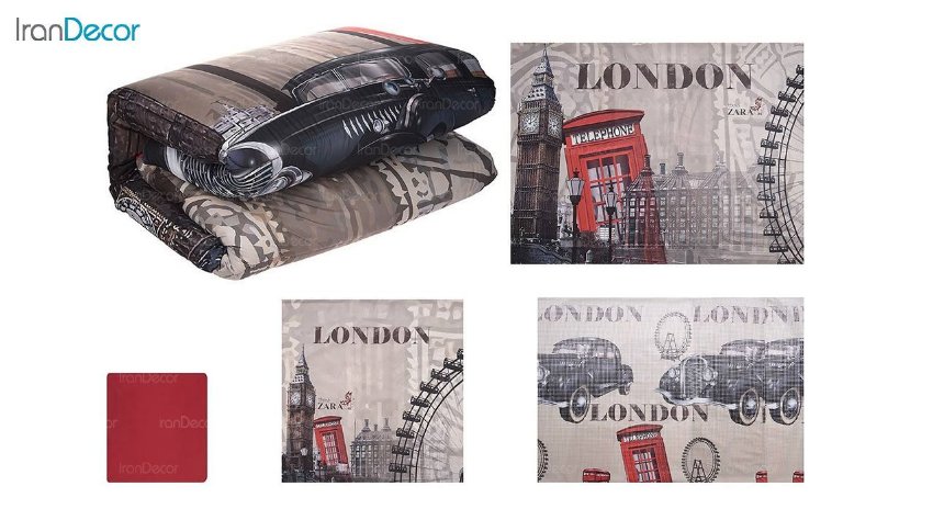 ست روتختی تنسل نرم آسا مدل لندن London