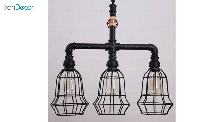 چراغ آویز مدرن 3 شعله آرتا مدل 120/3