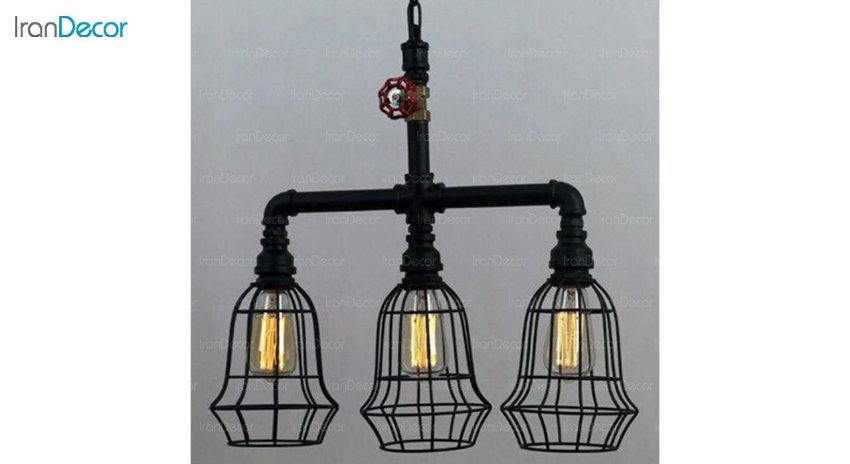 چراغ آویز مدرن 3 شعله آرتا مدل 120/3