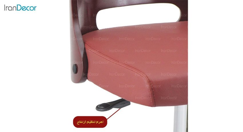 تصویر صندلی اپن هوگر مدل BH390 با پشتی ماهگونی