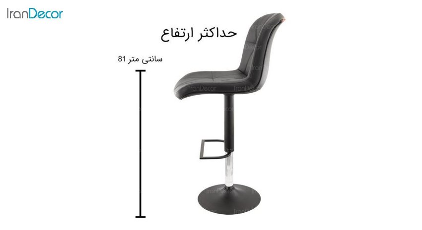 تصویر صندلی اپن هوگر مدل BH840B با پایه مشکی الکترو استاتیک