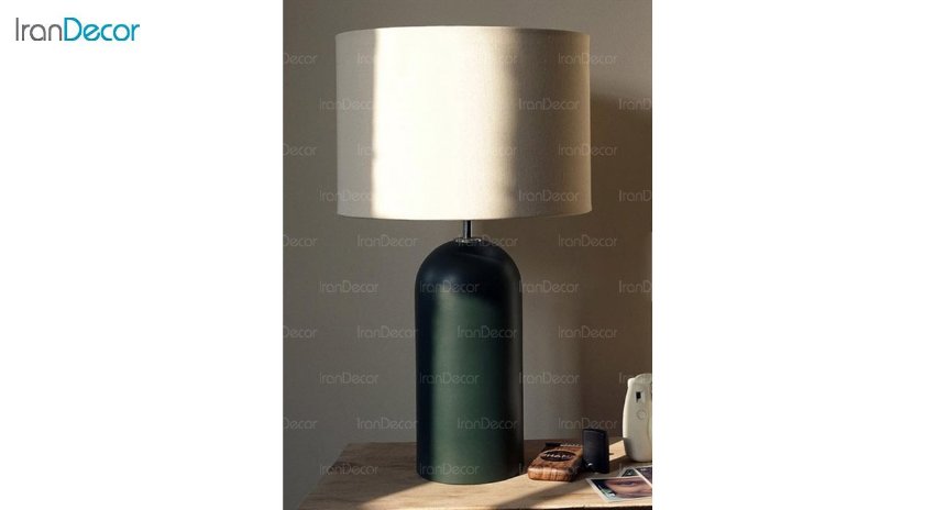 عکس آباژور رومیزی چوبی مدل SH105
