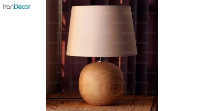 تصویر آباژور رومیزی چوبی مدل SH119
