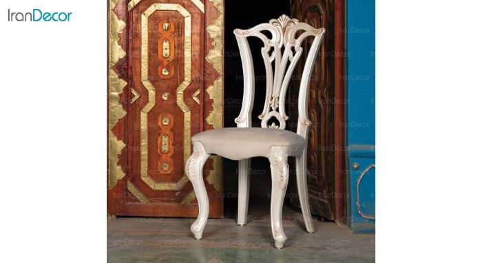 تصویر صندلی ناهار خوری کلاسیک ماندگار مدل ویونا